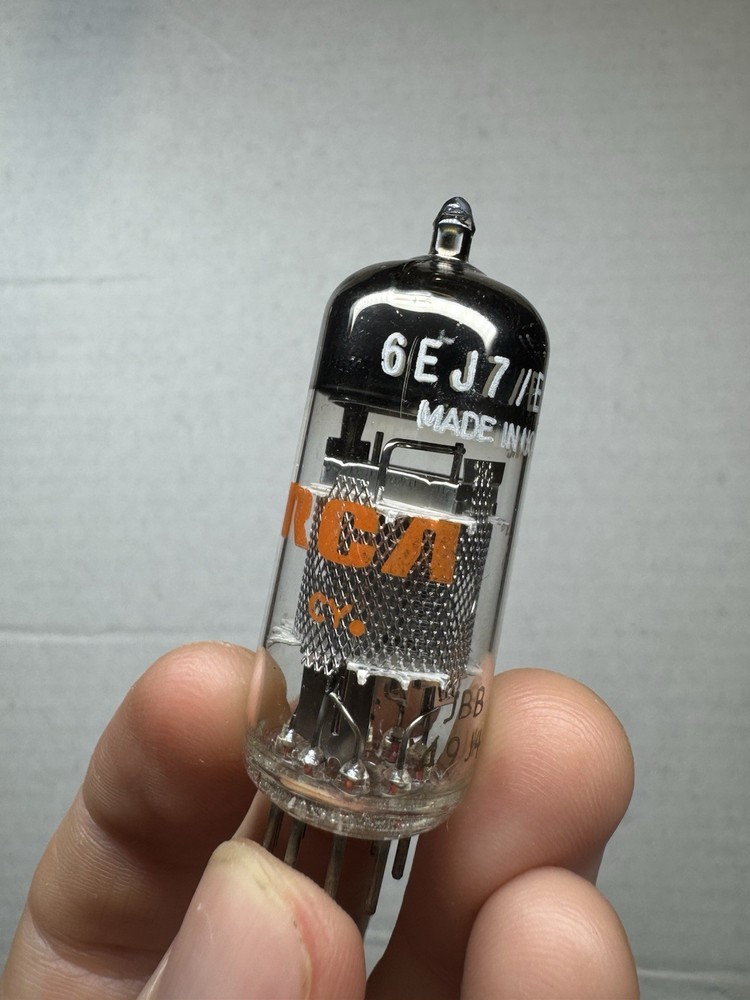 Vintage RCA 6EJ7 Electron Vacuum Tube Made in Holland Old Stock – Tested