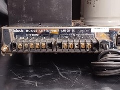 [Maintained in December 2024]McIntosh MC2205 Stereo Power Amplifier Beautiful