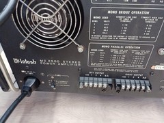McIntosh MC2500 Stereo Power Amplifier – 500W per Channel, USA Made