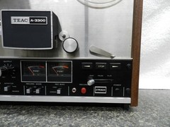 TEAC A-3300-12 Reel to Reel for parts or repair, powers on read desc