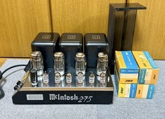McIntosh MC275 Stereo Power Amplifier w/ Original Box Vintage 117V Works well