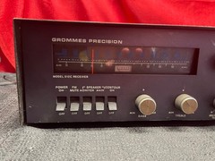 vintage rare Grommes 512 background music tuner amplifier hard to find tube
