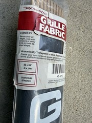 REALISTIC (Radio Shack) Speaker Grille Fabric. NOS, Charcoal, #40-1953 32″ x 36″
