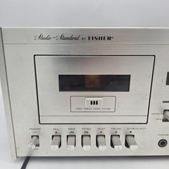 Vintage Fisher CR-5120 ~ 3-heads Cassette Tape Player Recorder ~ PARTS/REPAIR