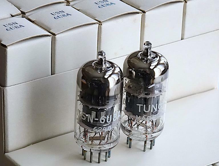 NOS Tungsol 6U8 tube=Siemens Telefunken ECF182 for Western Electric amplifier