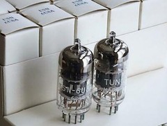 NOS Tungsol 6U8 tube=Siemens Telefunken ECF182 for Western Electric amplifier
