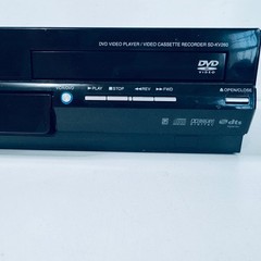 TOSHIBA DVD/VCR VHS Combo Player w/Remote Control & AV Cord SD-KV260KU *Tested*