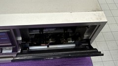Fisher CR-W85 Studio Series Recording Dual Cassette Deck Stereo For Parts Repair