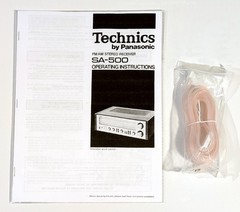 🔥【PRO SERVICED】Technics SA-500 Stereo 110W Receiver~XSTR/LED UPGRADES💥GUARANTY