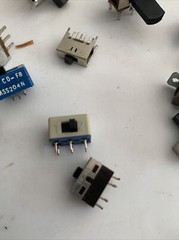 Group Lot SWITCHCRAFT SWITCH SLIDE Siemens Guitar Electrical Vintage Old Parts