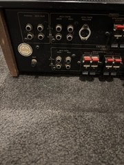 PIONEER QX-646 Vintage Wood Quad 4 Channel Receiver Tested – 2 broken buttons