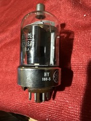 GE General Electric 6146 B 8298A Power Tube Open Box, Tests Strong HiFi Amp Ham