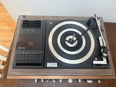 Fisher MC-4040 Copper-Face Vintage Turntable Tape Tuner Audio System