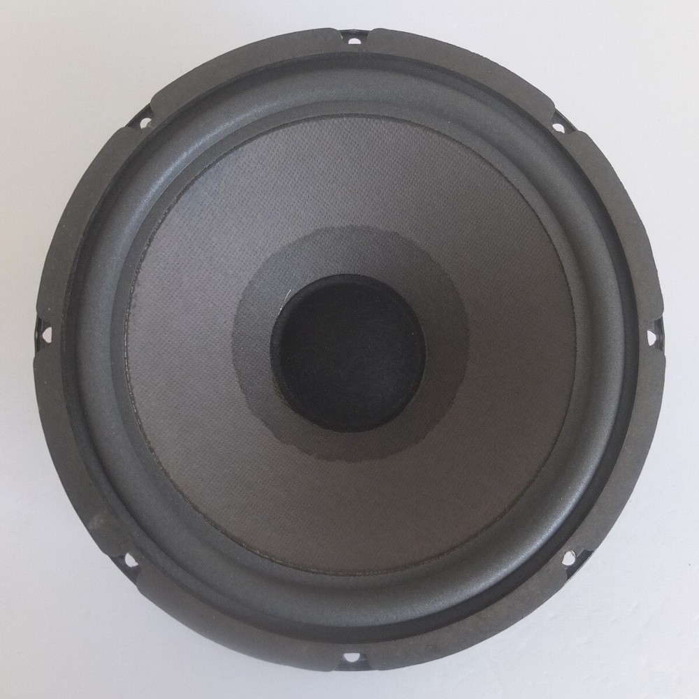 vintage FISHER 10″ woofer, USA-made by QUAM in 1976—new foam surround—excellent