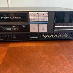 Vintage Emerson VCR870 VHS Player Made in Japan Retro Video Cassette Deck untest