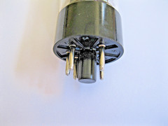 WESTINGHOUSE 5AR4/GZ34 VACUUM TUBE GRAY PLATE O GETTER BALANCED TV-7 TESTED.