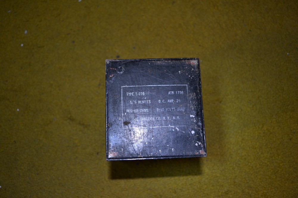 LANGEVIN L-276 double choke 5/5 HENRES for tube amp 6L6 , 845 , 300 a / b ?