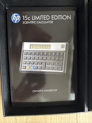 Hewlett Packard 15C Limited Edition Calculator HP-15C LE