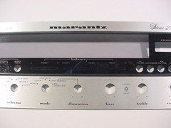 MARANTZ 4240 STEREO QUAD RECEIVER STEREO QUADRADIAL FRONT PANEL FACEPLATE (OEM)