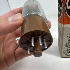GE Brown Base Hanging Filament 5R4GYA Vacuum Tube NOS