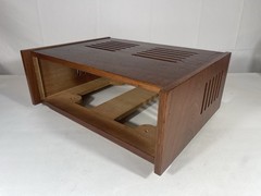 Accuphase (T-101) Audio Components Wood Case Cabinet Near Perfect! Polished