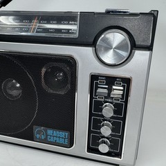 VINTAGE SUPERRADIOII GENERAL ELECTRIC 7-2885F GE LONG RANGE AM/FM TESTED WORKING