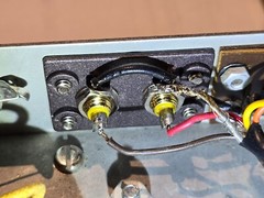 Eico HF-12, HF-20, HF-86 RCA Interconnect Upgrade Plate