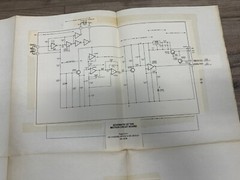 Vintage Heathkit By Zenith ET-18 Robot Original Schematic Motion Circuit Board