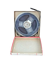 PIC 3600ft Open Reel Magnetic Tape Vintage Recording Audio Reel Black Box