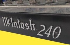 Mcintosh MC240 Tube Amplifier Working Well Body Only Maintained Black