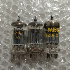 NEC 12AX7 preamp tubes tested strong 3 tubes