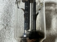 1956 UNITED USAF-596 RECTIFIER TUBE NOS BLACK PLATE 5U4G WE 274B 5U4 5AR4 GZ34