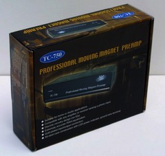Technolink TC-750 RIAA Moving Magnet (MM) Phono Preamp; Black finish version!