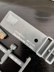 Dennesen Geometric Soundtraktor Turntable Cartridge Alignment Protractor
