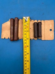 Lot of 4 Vintage Tubular Wirewound Power Resistors Ohmite RW33G500 RE