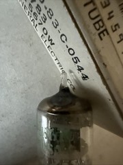 5670 Tube GE JAN Can Replace 6N3 / 396A / 2C51 / 5670W NOS Tu10