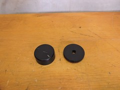 NAD 6040 Cassette Deck Part – Left Right record level knobs