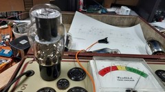 Matched Pair 2A3 Power Vacuum Tube Tested Strong