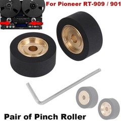 For Pioneer RT-909 / 901 Reel to Reel Tape Deck Pinch Roller Assembly w/ Wrench