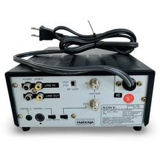 Video 8 EV SONY C3 8mm VCR For Parts Repair – Powers On FF REW Work *Read Desc*