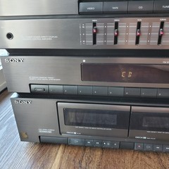 Sony HST-231 Stereo Tuner Cassette Combo Deck – Tested – Good Condition (READ)