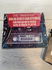 Audiovox Car Stereo 8 Track AM/FM Radio ID-400 Japan UNTESTED 1970’s