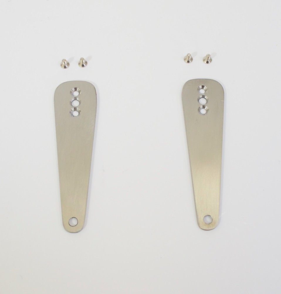 PAIR OF NEW STAINLESS STEEL TENSION ARMS OTARI MX-5050 TAPE MACHINE (ATHAN)