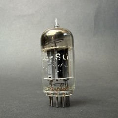 1960s 12AX7 ECC83 Tung-Sol Tube Gray Long Plate D Getter TV7 Test Good TS7-7