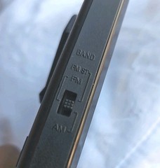 Vintage Panasonic AM-FM Stereo Portable Radio Model RF-423 Black *Fully Tested*