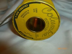 Vintage Columbia Wire & Supply Co Spool Television & Electronic Cable