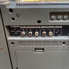 Aiwa CA-W2 Vintage Radio Cassette Boombox Stereo 100V Japan For Parts or Repair
