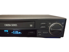 Toshiba M765 6 HEAD Cinema Series VCR VHS Player Remote HDMI Converter Serviced