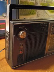 SONY Model ICF-7270W AM/FM Portable Radio Vintage TESTED, SEE VIDEO DEMO!!