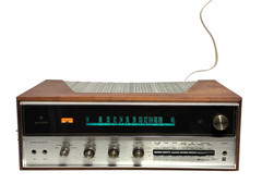 Vintage H.H. Scott Stereomaster 344-C FM Stereo Receiver WORKING Walnut Case